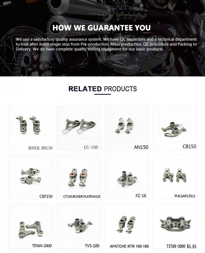 뜨거운 판매 오토바이 기관  예비품 배기 밸브  로커암 민첩성 125